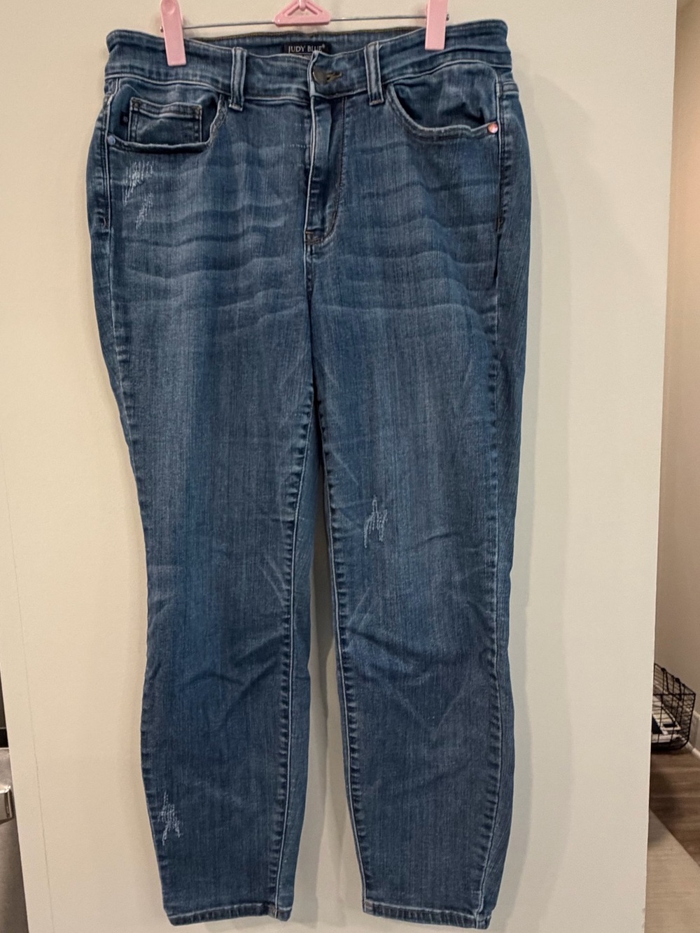Judy Blue Medium Wash Boyfriend Jeans Relaxed Fit